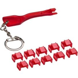 LOCKING RJ45 PORT DUST BLOCKER