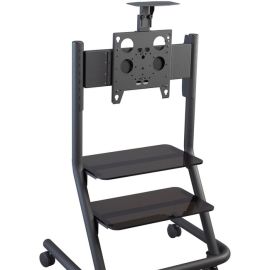 Chief Storage Display Mobile Cart - Black