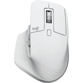 LOGITECH MX MASTER 3S WIRELESS MOUSE 7 BUTTONS PALE GRAY