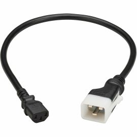 PDU POWER CORD C13 P-LOCK LITE C20 15A 100-250V 14 AWG 2FT BLACK