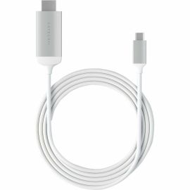 ALUMINUM TYPE-C TO HDMI CABLE 4K 60HZ SILVER