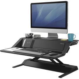 Fellowes Lotus DX Sit-Stand Workstation - Black