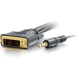 35FT PRO SERIES DVI-D + 3.5MM CL2 M/M DUAL LINK DIGITAL VIDEO CABLE