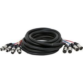 CHANNEL-4 XLR M/XLR F SNAKE CABLE 20F