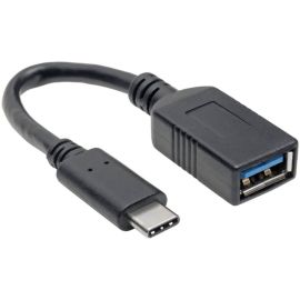 Tripp Lite by Eaton USB-C to USB-A Adapter (M/F) USB 3.2 Gen 1 (5 Gbps) USB-IF Certified Thunderbolt 3 Compatible 6-in. (15.24 cm)