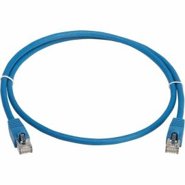 Eaton Tripp Lite Series Cat8 40G Snagless SSTP Ethernet Cable (RJ45 M/M), PoE, LSZH, Blue, 1 m (3.3 ft.)