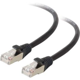 C2G 14FT CAT5E MOLDED STP CBL-BLK