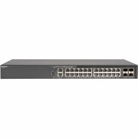 RUCKUS ICX 8200 SWITCH, 24 10/100/1000 MBPS POE+ PORTS, 4 25 GBE SFP28 STACKING/