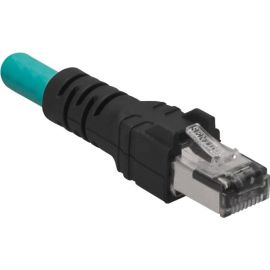 IndustrialNet M12 Cordset, Male to RJ45, Cat 5e, D-Code, 5m, TL