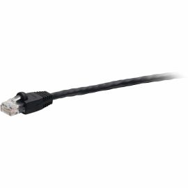 QS 35FT/10.7M BLK BOOTED C6 UTP CM TAA