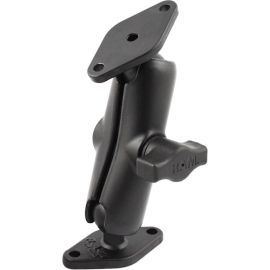 RAM 1IN BALL MOUNT WITH 2/DIAMOND BASES