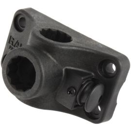 RAM-ROD  COMBINATION BULKHEAD/FLAT SURFACE BASE WITH PLUNGER FOR SPLINE POSTS