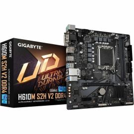 Gigabyte Ultra Durable H610M S2H V2 DDR4 (rev. 1.0) Desktop Motherboard - Intel H610 Chipset - Socket LGA-1700 - Intel Optane Memory Ready - Micro ATX