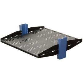 2U 2POST HEAVY DUTY CENTER MOUNT VENTED SHELF 21IN DEPTH