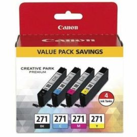 Canon Original Inkjet Ink Cartridge - Cyan, Magenta, Yellow, Black - 4 / Pack