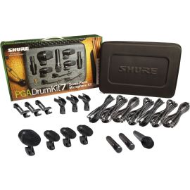 Shure PGADRUMKIT7 PGADRUMKIT7 7PC DRUMKIT PGA52, 57, 56(X3), 81(X2)