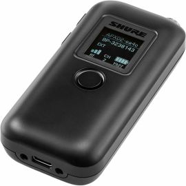 BODYPACK TRANSMITTER WITH INTEGRATED OMNIDIRECTIONAL MICROPHONE, 4-PIN MINI CONN