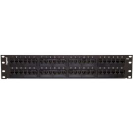 PATCH PANEL 110-TYPE CAT6 24-PORT TAA - DESIGNED TO SUPPORT CAT6 CABLING INFRAST