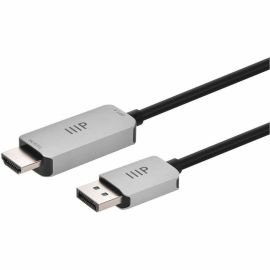 MONOPRICE DISPLAYPORT 1.4 TO 8K HDMI CABLE_ 8K 60HZ_ 32AWG_ 6FT
