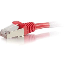 12FT CAT6 SNAGLESS SHIELDED (STP) ETHERNET NETWORK PATCH CABLE - RED