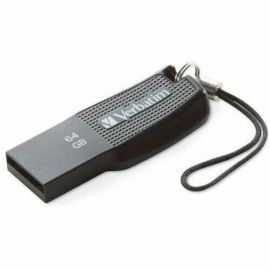 Verbatim 64GB Ergo USB Flash Drive - Black