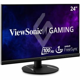 ViewSonic OMNI VX2416 24 Inch 1080p 1ms 100Hz Gaming Monitor with IPS Panel, AMD FreeSync, Eye Care, HDMI and DisplayPort