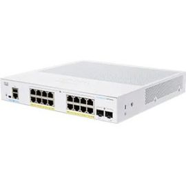 CBS350 MANAGED 16-PORT GE, FULL POE, 2X1G SFP REMANUFACTURED