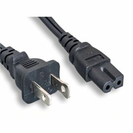 MONOPRICE POWER CORD - POLARIZED NEMA 1-15P TO POLARIZED IEC 60320 C7 18AWG 10A/