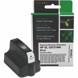 CIG REMANUFACTURED IJ HP 02 BK HY