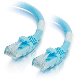 100FT CAT6A SNAGLESS UTP CABLE-AQUA