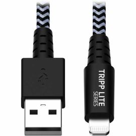 Eaton Tripp Lite Series Heavy-Duty USB-A to Lightning Sync/Charge Cable, MFi Certified - M/M, USB 2.0, 6 ft. (1.83 m)