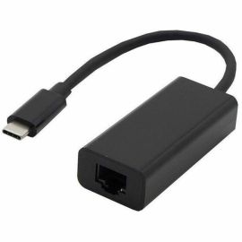 AXIOM USB-C MALE TO GIGABIT ETHERNET (RJ45) FEMALE ADAPTER - BLAC