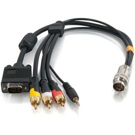 RR HD15+3.5+3RCA FLYING LEAD 3FT