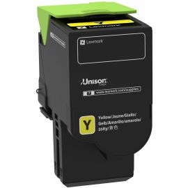 Lexmark Unison Original Standard Yield Laser Toner Cartridge - Yellow Pack