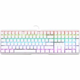 CHERRY MX 3.0S Wired RGB Keyboard, MX BLACK SWITCH, For Office And Gaming, White