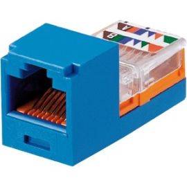 CAT5E RJ45 8 WIRE UNIV MOD BLU