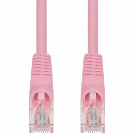 1.5FT PINK CAT6 UTP PVC SNAGLESS BUBBLE BOOT