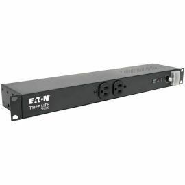 Tripp Lite by Eaton Isobar 12-Outlet Network Server Surge Protector 15 ft. (4.57 m) Cord with L5-20P Plug 3840 Joules Diagnostic LEDs 1U Rackmount