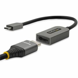 StarTech.com USB C to HDMI Adapter Dongle, 4K 60Hz, HDR10, USB-C to HDMI 2.0b Converter, USB Type-C DP Alt Mode to HDMI Monitor/Display