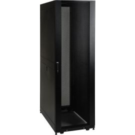 Tripp Lite by Eaton 42U SmartRack Standard-Depth Rack Enclosure Cabinet with doors side panels & shock pallet shipping