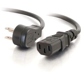POWER CORD - NEMA 5-15P - MALE LEFT GENDER - POWER IEC 320 EN 60320 C13 - FEMALE