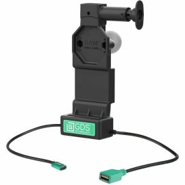 GDS POWER WITH USB-A DATA UNI-CONN LATCH STYLE VEHICLE DOCK
