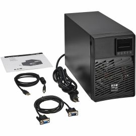 Eaton Tripp Lite Series SmartOnline 1500VA 1350W 120V Double-Conversion UPS - 6 Outlets, Extended Run, Network Card Option, LCD, USB, DB9, Tower Battery Backup