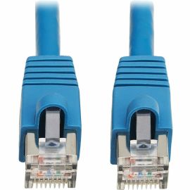 Eaton Tripp Lite Series Cat8 40G Snagless SSTP Ethernet Cable (RJ45 M/M), PoE, LSZH, Blue, 0.5 m (1.6 ft.)