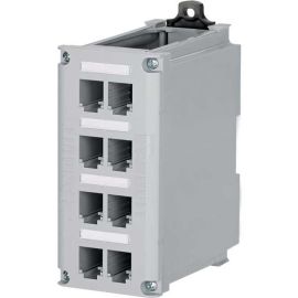 INDNET 8-PORT DIN RAIL MNT SHIPK1MOQ10