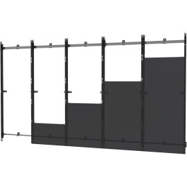 Peerless-AV SEAMLESS Kitted DS-LEDLSAA-5X5 Wall Mount for LED Display, Video Wall - Black, Silver