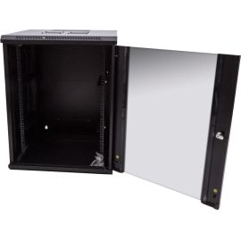 15U SWING OUT WALL MOUNT CABINET 600MM X 600MM WITH GLASS