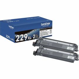 Brother Genuine TN229XL2PK High-yield Black Toner Cartridge Twin-Pack