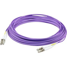 10M LC M/M OM4 PURPLE FIBER PATCH CBL