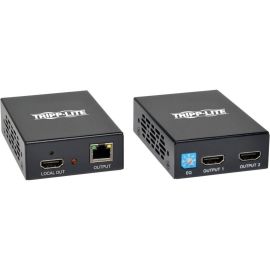 Tripp Lite by Eaton 1 x 2 HDMI over Cat5/6 Extender Kit Box-Style Transmitter/Receiver for Video/Audio Up to 150 ft. (45 m) TAA